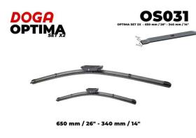 DOGA OS031 - OPTIMA SET 2X  - 650 MM / 26" - 340 MM / 14"
