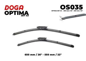 DOGA OS035 - OPTIMA SET 2X  - 650 MM / 26' - 550 MM / 22'