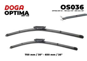 DOGA OS036 - OPTIMA SET 2X  - 750 MM / 30' - 650 MM / 26'