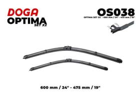 DOGA OS038 - OPTIMA SET 2X  - 600 MM / 24" - 475 MM / 19"
