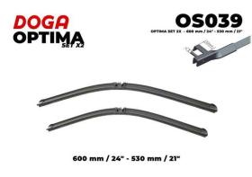 DOGA OS039 - OPTIMA SET 2X  - 600 MM / 24" - 530 MM / 21"