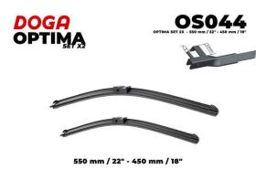 DOGA OS044 - OPTIMA SET 2X  - 550 MM / 22' - 450 MM / 18'