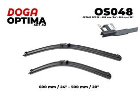 DOGA OS048 - OPTIMA SET 2X  - 600 MM / 24" - 500 MM / 20"