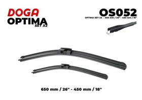DOGA OS052 - OPTIMA SET 2X  - 650 MM / 26" - 450 MM / 18"
