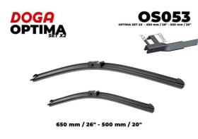 DOGA OS053 - OPTIMA SET 2X  - 650 MM / 26' - 500 MM / 20'