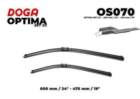 DOGA OS070 - OPTIMA SET 2X  - 600 MM / 24' - 500 MM / 20'