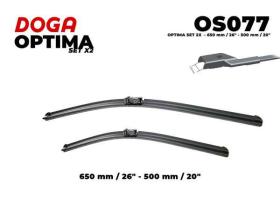DOGA OS077 - OPTIMA SET 2X  - 650 MM / 26" - 500 MM / 20"