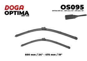 DOGA OS095 - OPTIMA SET 2X  - 600 MM / 24" - 475 MM / 19"