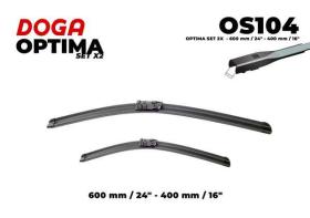 DOGA OS104 - OPTIMA SET 2X  - 600 MM / 24' - 400 MM / 16'
