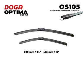 DOGA OS105 - OPTIMA SET 2X  - 600 MM / 24" - 475 MM / 19"