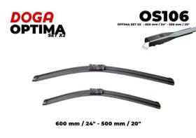 DOGA OS106 - OPTIMA SET 2X  - 600 MM / 24' - 500 MM / 20'