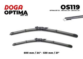 DOGA OS119 - OPTIMA SET 2X  - 600 MM / 24' - 530 MM / 21'