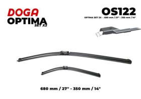 DOGA OS122 - OPTIMA SET 2X  - 680 MM / 27" - 350 MM / 14"
