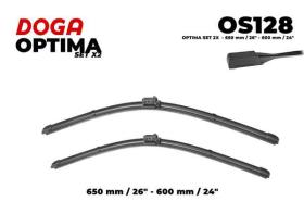 DOGA OS128 - OPTIMA SET 2X  - 650 MM / 26' - 600 MM / 24'