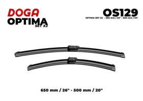 DOGA OS129 - OPTIMA SET 2X  - 650 MM / 26' - 500 MM / 20'