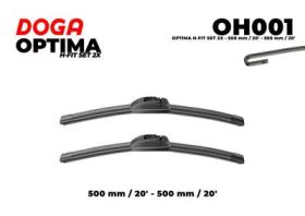 DOGA OH001 - OPTIMA RETROFIT H-FIT SET 2X 500 MM / 20" - 500 MM / 20"