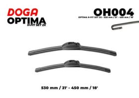 DOGA PARTS OH004 - OPTIMA RETROFIT H-FIT SET 2X 530 MM / 21" - 450 MM / 18"