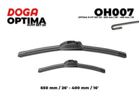 DOGA PARTS OH007 - OPTIMA RETROFIT H-FIT SET 2X 650 MM / 26" - 400 MM / 16"