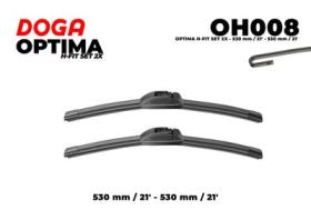 DOGA OH008 - OPTIMA RETROFIT H-FIT SET 2X 530 MM / 21' - 530 MM / 21'
