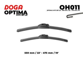 DOGA OH011 - OPTIMA RETROFIT H-FIT SET 2X 550 MM / 22' - 475 MM / 19'
