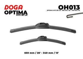 DOGA OH013 - OPTIMA RETROFIT H-FIT SET 2X 650 MM / 26" - 340 MM / 13"