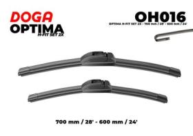 DOGA PARTS OH016 - OPTIMA RETROFIT H-FIT SET 2X 700 MM / 28" - 600 MM / 24"