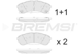 BREMSI BP3901 - JGO.PASTILLAS DE FRENO FORD