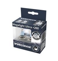 TUNGSRAM 93120535 - LAMPARA H4+200 MEGALIGHT (JUEGO)