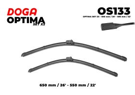 DOGA OS133 - OPTIMA SET 2X - 650 MM / 26" - 550 MM / 22"