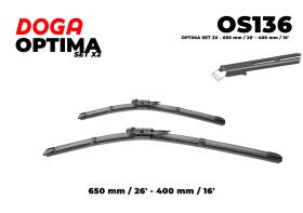 DOGA OS136 - OPTIMA SET 2X - 625 MM / 25" - 450 MM / 18"