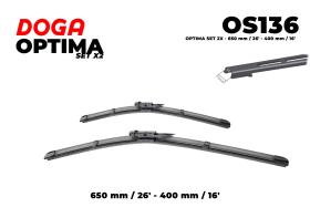 DOGA OS136 - OPTIMA SET 2X - 625 MM / 25' - 450 MM / 18'