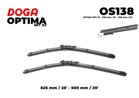 DOGA OS138 - OPTIMA SET 2X - 625 MM / 25' - 500 MM / 20'