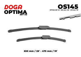 DOGA OS145 - OPTIMA SET 2X - 650 MM / 26" - 475 MM / 19"