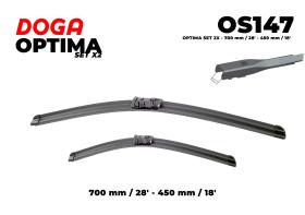 DOGA OS147 - OPTIMA SET 2X - 700 MM / 28" - 450 MM / 18"