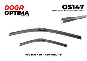DOGA OS147 - OPTIMA SET 2X - 700 MM / 28' - 450 MM / 18'