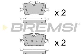 BREMSI BP3915 - JGO.PASTILLAS FRENO BMW