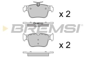 BREMSI BP3925 - JGO.PASTILLAS FRENO VW, AUDI, SEAT, SKODA, CUPRA