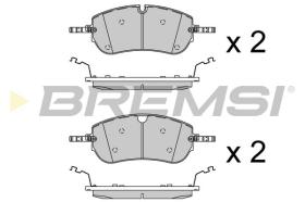 BREMSI BP3939 - JGO.PASTILLAS FRENO JAGUAR, LAND ROVER