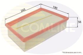 COMLINE EAF506 - FILTRO DE AIRE - SUPERSEDES EAF599