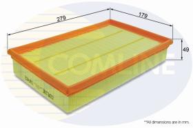 COMLINE EAF402 - FILTRO DE AIRE COMLINE - SUST.  CNS12251