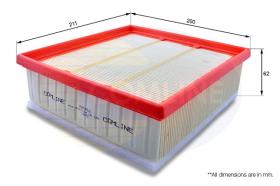 COMLINE EAF652 - FILTRO DE AIRE COMLINE