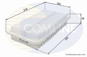 COMLINE CTY12250 - FILTRO DE AIRE COMLINE - SUST.  CTY12255