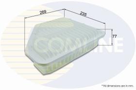 COMLINE CTY12187 - FILTRO DE AIRE COMLINE