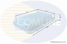 COMLINE CTY12186 - FILTRO DE AIRE COMLINE