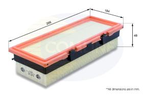 COMLINE EAF125 - FILTRO DE AIRE COMLINE