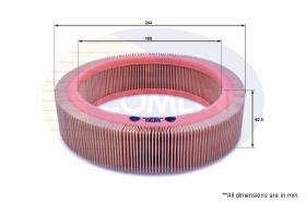 COMLINE EAF062 - FILTRO DE AIRE COMLINE