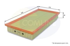 COMLINE EAF270 - FILTRO DE AIRE COMLINE - SUST.  CMB12077