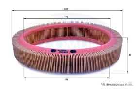 COMLINE EAF060 - FILTRO DE AIRE COMLINE