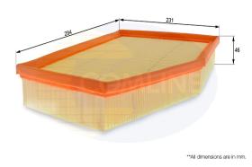 COMLINE EAF614 - FILTRO DE AIRE COMLINE