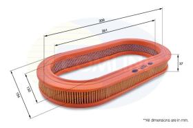 COMLINE EAF339 - FILTRO DE AIRE COMLINE